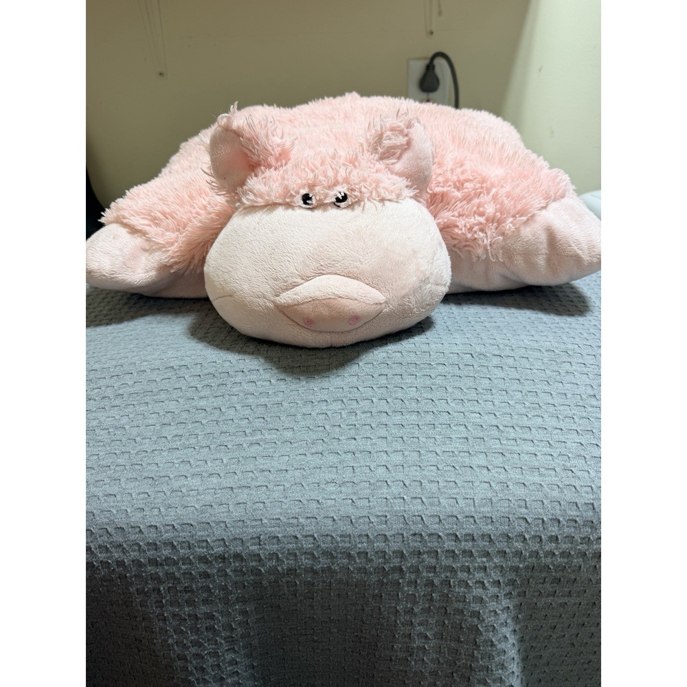 Pillow Pets 2010 Pink PIG Large 18" Plush